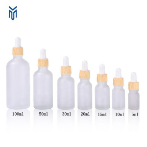 Wholesale empty 5ml 10ml 15ml 20ml 30ml 50ml 100ml Skin Care Essence Dropper Bottle transparent Frosted Essential Oil Bottle Cosmetics Glass Oil Bottle