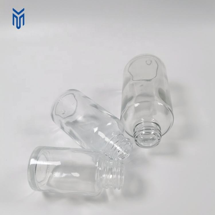 30ml 50ml 100ml round shoulder glass dropper bottle