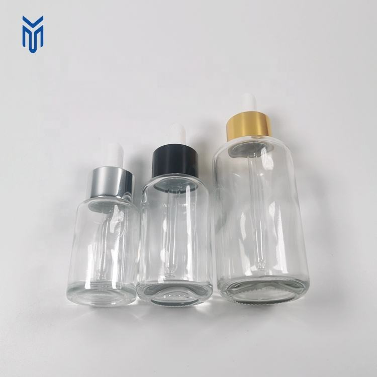 30ml 50ml 100ml round shoulder glass dropper bottle