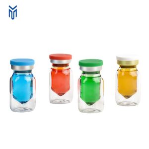 New Design 3ml 5ml 8ml Inner Bile Glass Bottle Glass Ampoule Vial Freeze-dried Powder Essence Bottle