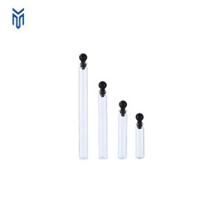 Wholesale 1ml 2ml 3ml 5ml Mini Glass test Tubes Sample Perfume Bottle for Essence Sample Essential Oil Reagent