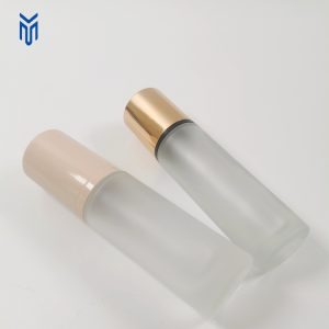 Hot Sale 30ml pink Airless Glass Pump Lotion Emulsion Bottle with Penguin Head Press Pump