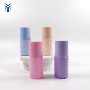 Luxury 30ml Foundation Glass Lotion Pump Bottle Macaron Colorful Pump Bottle Fancy Lotion Bottles