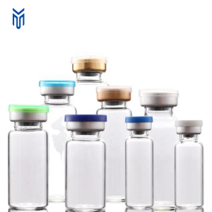 2ml 3ml 5ml 6ml 7ml 8ml 10ml 15ml 20ml 30ml clear transparent Lyophilized Powder Bottle Tubular Pharmaceutical vials Mini Glass Injection Vials With Rubber Stopper
