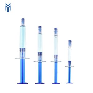 Empty 1ml 3ml 5ml 10ml Plastic Cosmetic Airless Syringe Bottles Water Light Needle Eye Cream Injection Container