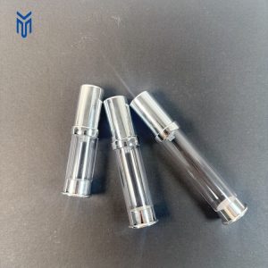 Luxury 5ml 10ml 15ml Silver AS Plastic Airless Pump Bottle Airless Lotion Bottle Vacuum Bottle for Skincare