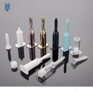 Hot Sale 3ml 5ml Cosmetic Airless Syringe Bottle Serum Essence Bottle Plastic Injection Bottle